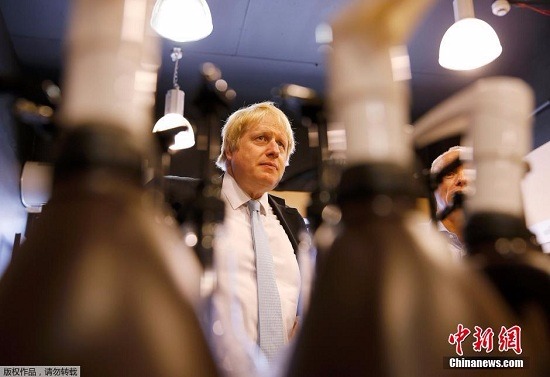 倫敦前市長約翰遜(Boris Johnson)。  圖片來源：中新網