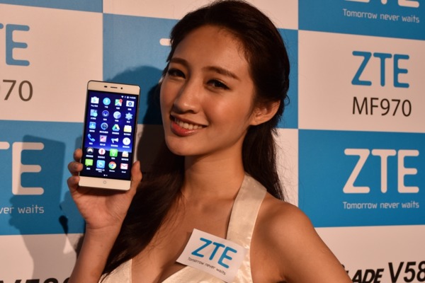 台灣大搶先開賣ZTE V580。(圖：台灣大提供)