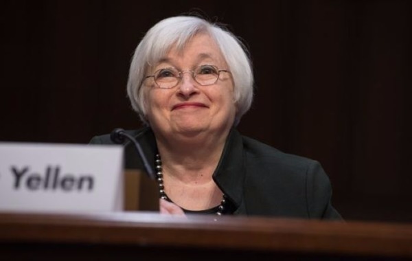 美國聯準會 (Fed) 主席葉倫 (Janet Yellen)　圖片來源：afp