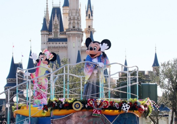 日本迪士尼樂園。(來源：AFP)