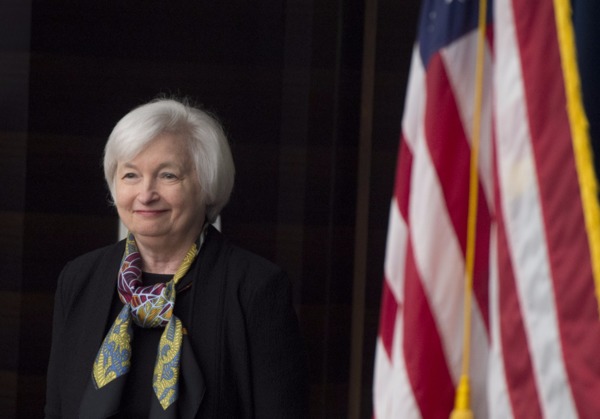 美國聯準會主席葉倫 (Janet Yellen)  圖片來源：afp