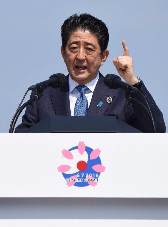 日本首相安倍晉三  (圖：AFP)