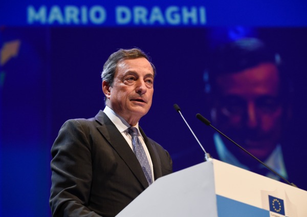 歐洲央行總裁德拉吉 (Mario Draghi)　圖片來源：afp