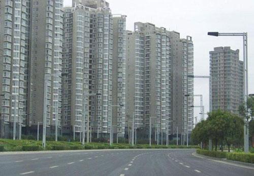 河南鄭州新區的「鬼城」。（圖：網路）