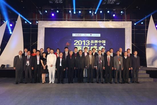 2013品牌中國年度人物電視頒獎盛典合影