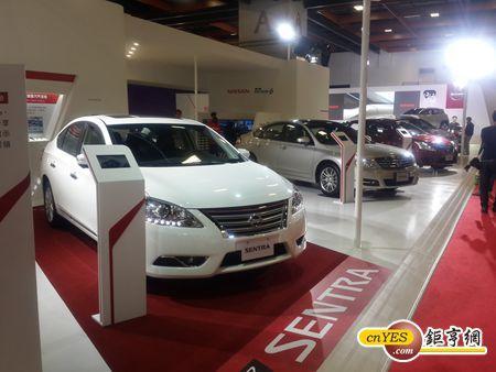 Nissan車展攤位。(圖：鉅亨網記者王莞甯攝)