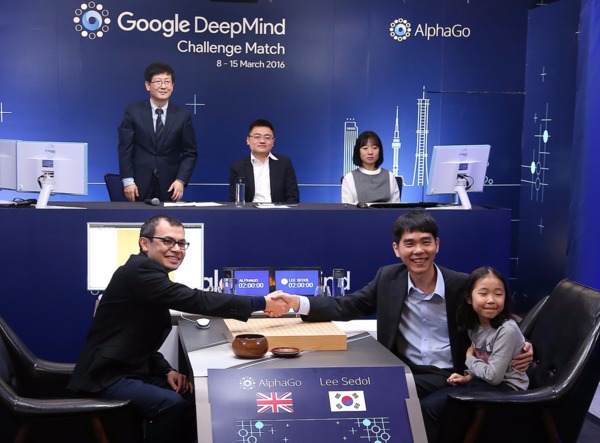 AlphaGo 3月挑戰李世乭（圖:AFP）