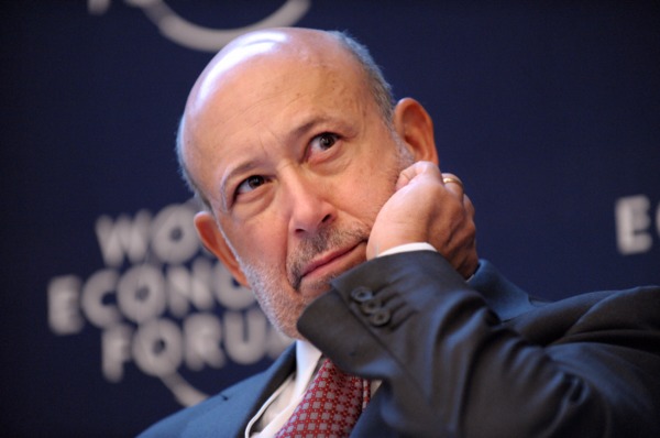 高盛總裁貝蘭克梵 (Lloyd Blankfein)　圖片來源：afp