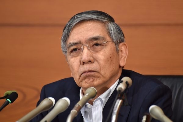 日本央行 (BOJ) 總裁黑田東彥 (Haruhiko Kuroda)　圖片來源：afp