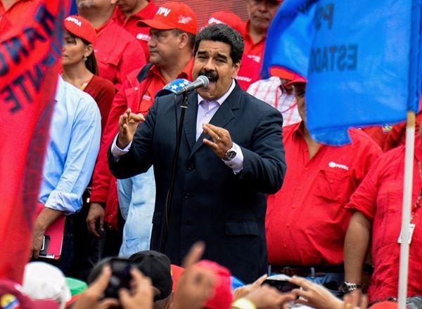 委內瑞拉總統馬杜洛 (Nicolas Maduro) 。 (圖:AFP)