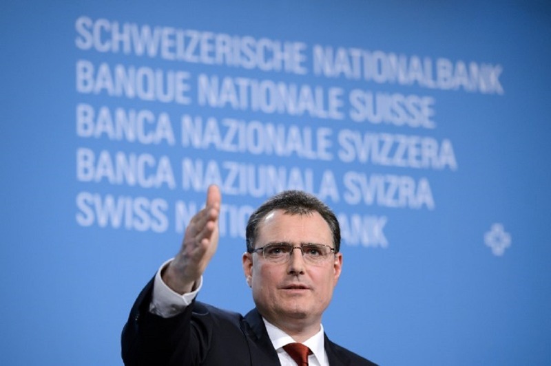 瑞士央行總裁Thomas Jordan上季大買美股。(圖片來源：AFP)