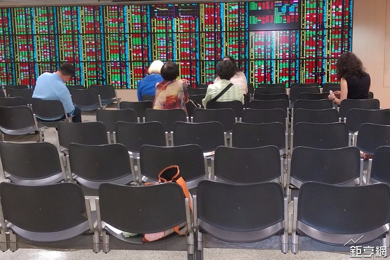 九二共識成高點？蘋果砍價蘋概嚇傻，跌68點。(鉅亨網記者李宜儒攝)