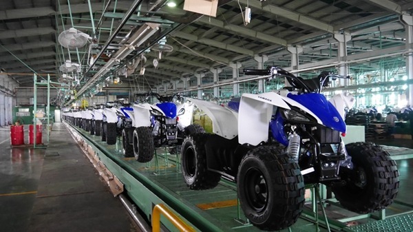 YFZ50下線儀式。(圖：宏佳騰提供)