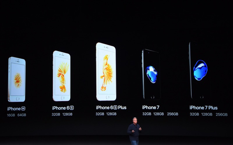 iPhone 7 和 iPhone 7 Plus(圖：AFP)