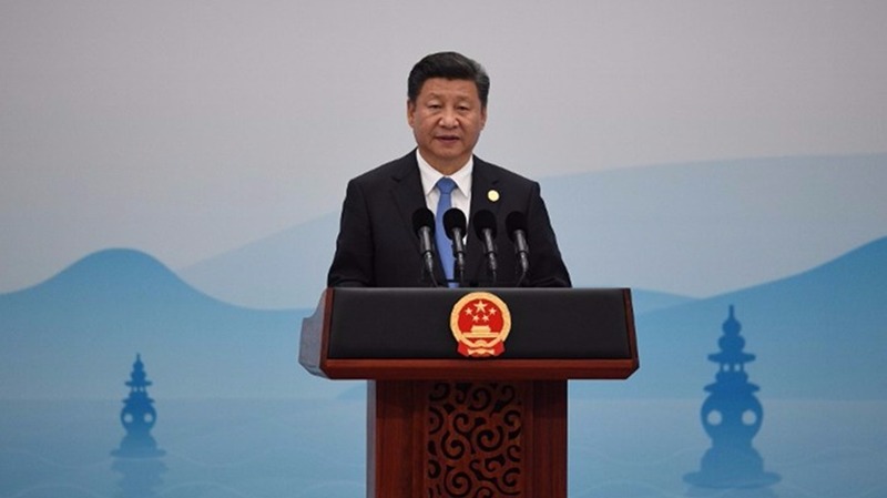 習近平宣佈，中國將建國際稅收研究中心，作出自身貢獻。 (圖：AFP)
