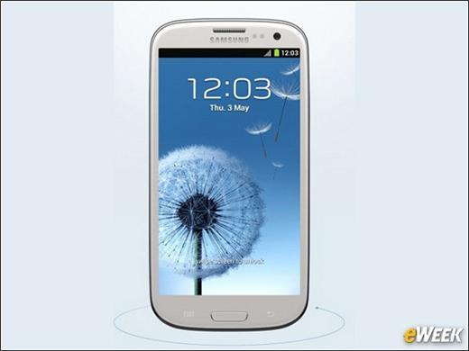 三星智慧手機Galaxy S III。(圖：eWeek)