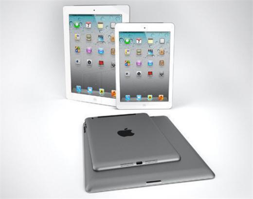 傳iPad mini已開始在巴西量產 (圖片：iPad mini示意圖。來源：網路)
