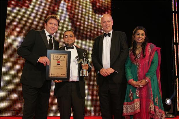 英國印度咖哩大賞排場頗為盛大。