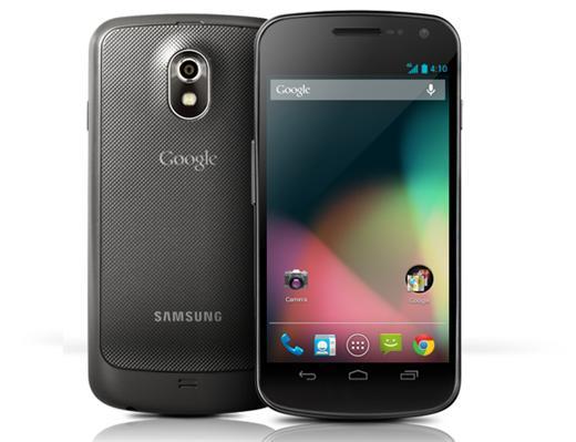 三星和Google合作推出的Galaxy Nexus 手機。(圖取自官網)