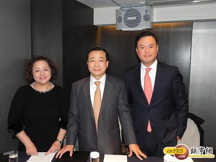新焦點集團主席洪偉弼、新焦點執行長張瑞展