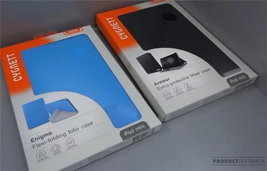 澳洲知名品牌Cygnett的iPad mini保護套。(圖取自Product Feedback影片)