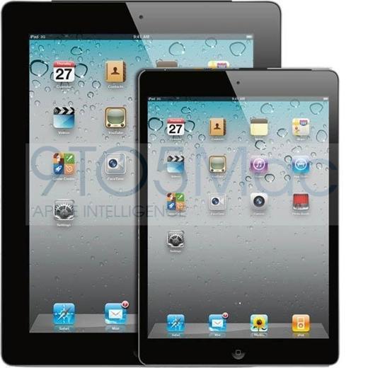 iPad Mini 模擬圖 (來源：網路)