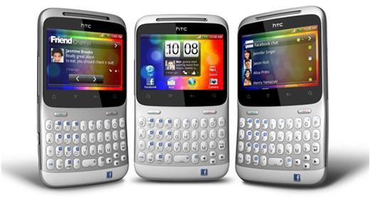 AT&T今年將推出宏達電手機Status，由Zynga提供獨家遊戲    (圖：HTC Status)