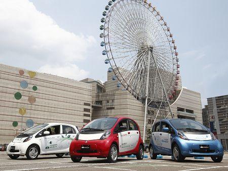 世界第一台量產販售的電動車i-MiEV