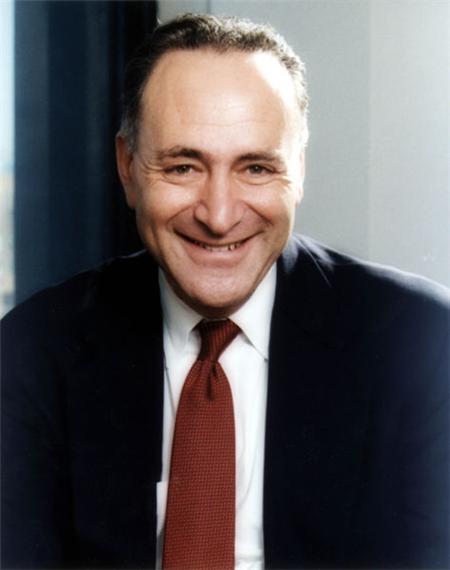 美國民主黨參議員 Charles Schumer。(圖：WIKI)