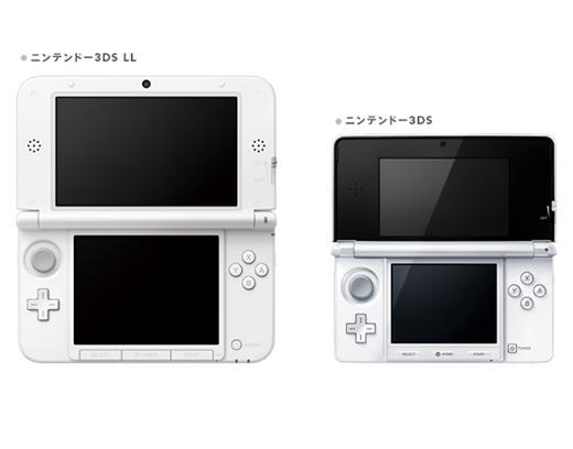 任天堂新發表加大版3DS LL掌機，圖為和3DS的對比。(圖取自官網)