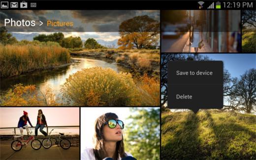 亞馬遜雲端相片儲存服務Cloud Drive Photos。(圖：CNET)