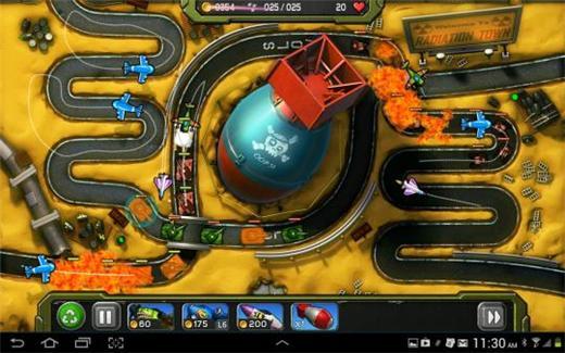 策略塔防遊戲《Air Patriots》截圖。(圖：CNET)