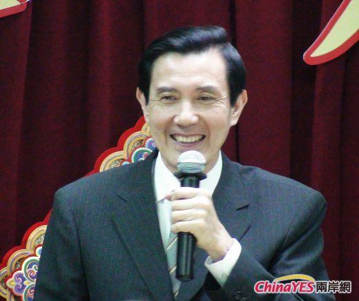 馬英九指出，副總統蕭萬長以決定近期將在南部舉辦大型ECFA說明會。(兩岸網記者王定傳攝) 
