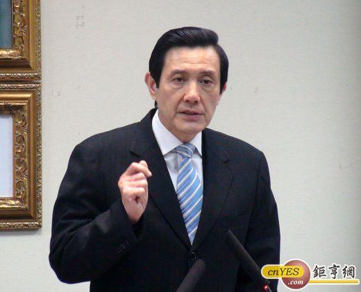 國民黨主席馬英九表示，嚴肅慎重面對這次選舉失利，但整個情勢還是有可為。(兩岸網記者王定傳攝)