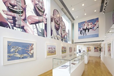 岳敏君藝術展於海港城美術館
