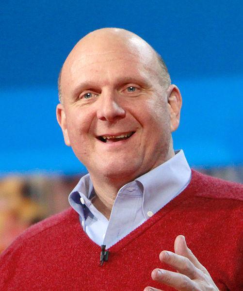 微軟執行長Steve Ballmer。