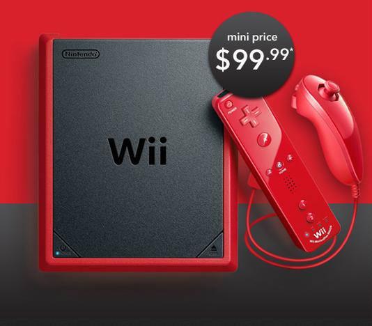 任天堂推出美元百元之內的Wii mini