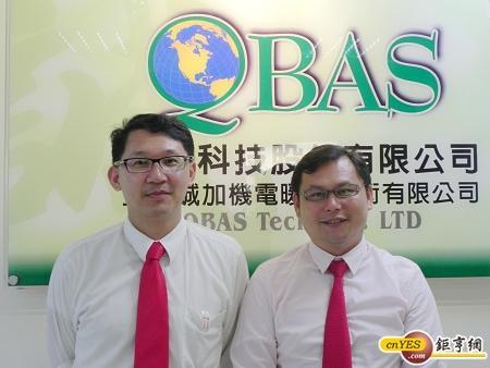 誠加董事長李民海(右)、總經理吳錦儒(左)