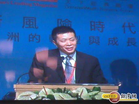 新浪總裁兼首席執行官曹國偉。(鉅亨網記者陳俐妏攝)