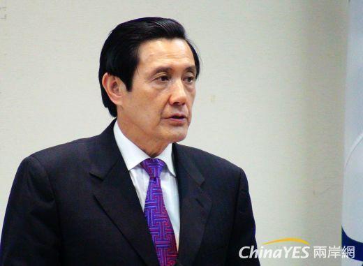 國民黨主席馬英九表示，若要把失業率降到5%以下，民間投資需增加。(兩岸網記者王定傳攝) 