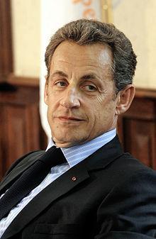 法國總統沙柯吉 (Nicolas Sarkozy)。(圖取自WIKI)