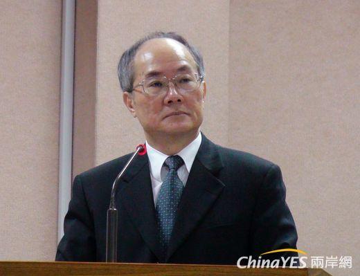 檢察總長被提名人黃世銘，今天在立院獲得75票同意票，順利出任總察總長。(兩岸網記者王定傳攝)