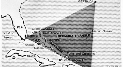 百慕達三角地區  圖片來源：中新網