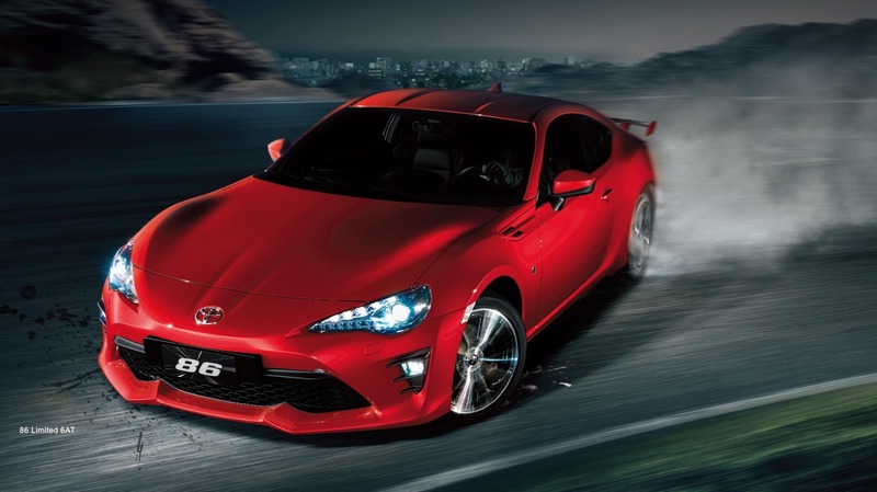 TOYOTA 86改款。(圖：和泰車提供)