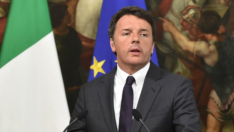 意大利總理倫齊 (Matteo Renzi)(圖:AFP)