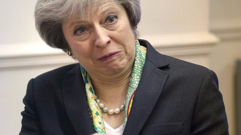 英國首相梅伊公開表示英國脫歐過程絕對很硬，沒有硬脫歐或軟脫歐的說法。 (圖：AFP)