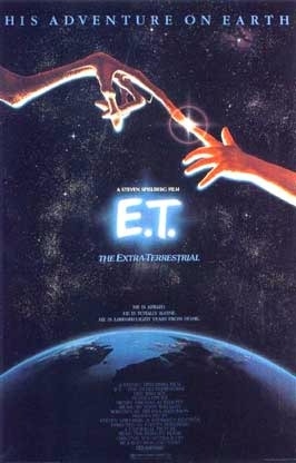 1982年美國科幻片《E.T.外星人》電影海報。 (圖:維基百科?