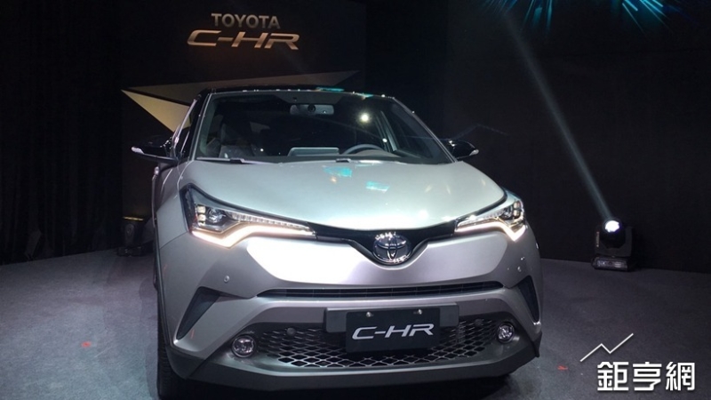 和泰車今日發表TOYOTA C-HR。(鉅亨網記者王莞甯攝)