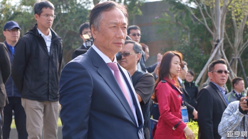 鴻海董事長郭台銘。