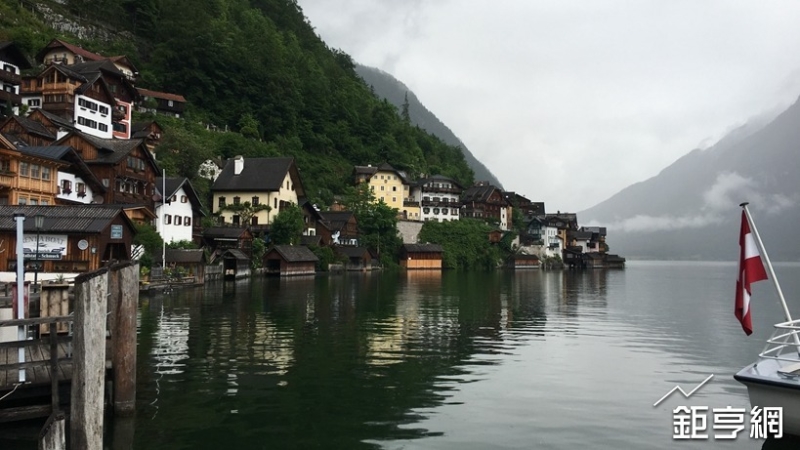 奧地利世界文化遺產Hallstatt。(鉅亨網記者王莞甯攝)